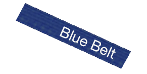 blue belt drawing