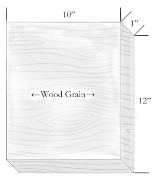 wooden board illustration